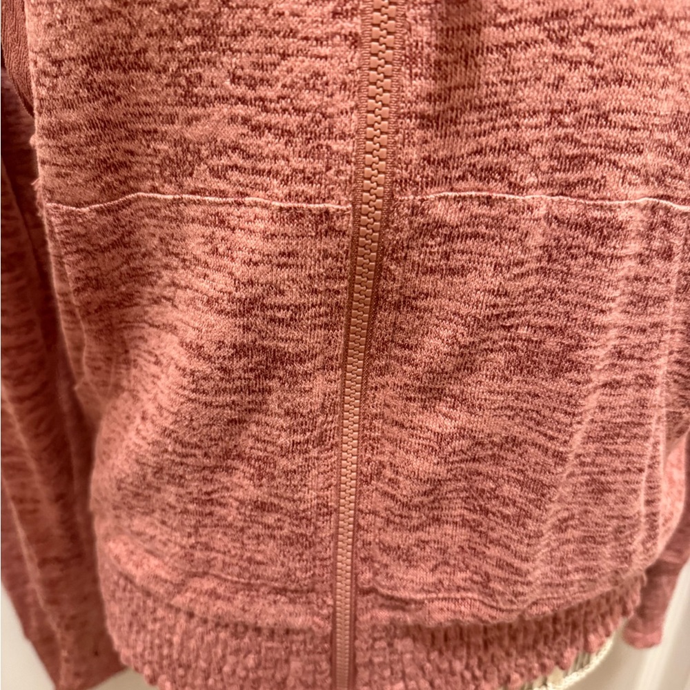 Grace and Lace Smocked Jogger Set Pink Hooded Jacket Pants Set Med top:Lg Bottom - Picture 7 of 9